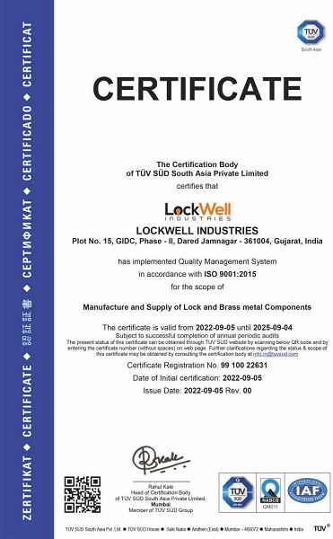 lockwell-iso-certificate