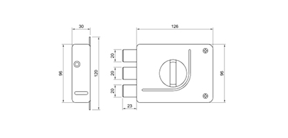 tribolt_dead_bolt_three_bolt_drawing