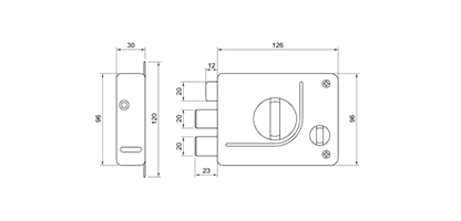 tribolt_with_latch_drawing